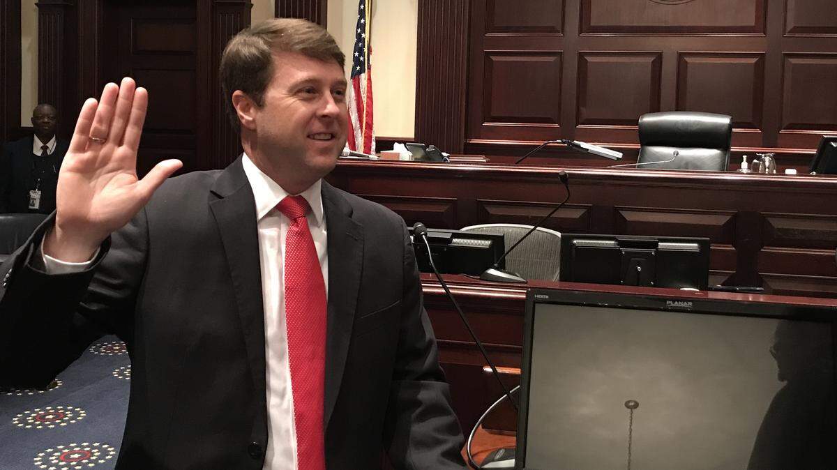 Peter McCoy takes oath Monday as South Carolina’s new interim U.S. Attorney Peter McCoy takes oath Monday as South Carolina’s new interim U.S. Attorney